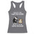 Funny Sarcastic Cat Racerback Tank Top Duct Tape Can't Fix Stupid But Can Muffle The Sound