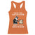 Funny Sarcastic Cat Racerback Tank Top Duct Tape Can't Fix Stupid But Can Muffle The Sound