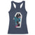 Creepy Halloween Racerback Tank Top Sexy Zombie Legs Flash Tattoo Coffin