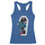 Creepy Halloween Racerback Tank Top Sexy Zombie Legs Flash Tattoo Coffin