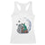 Funny Alien Ink Astronaut Outer Space Racerback Tank Top