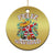 Mexico Xmas Christmas Ornament Feliz Navidad Dabbing Spanish Sombrero - Wonder Print Shop