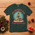 All Booked For Christmas Book Christmas Tree Bookaholic T Shirt - Wonder Print Shop