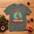 All Booked For Christmas Book Christmas Tree Bookaholic T Shirt - Wonder Print Shop