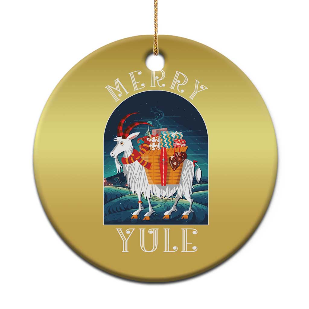 Yule Goat Christmas Ornament Jul Nordic Yuletide - Wonder Print Shop