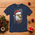 Christmas T Shirt Santa Bald Eagle USA Flag Patriotic Xmas - Wonder Print Shop