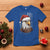 Christmas T Shirt Santa Bald Eagle USA Flag Patriotic Xmas - Wonder Print Shop