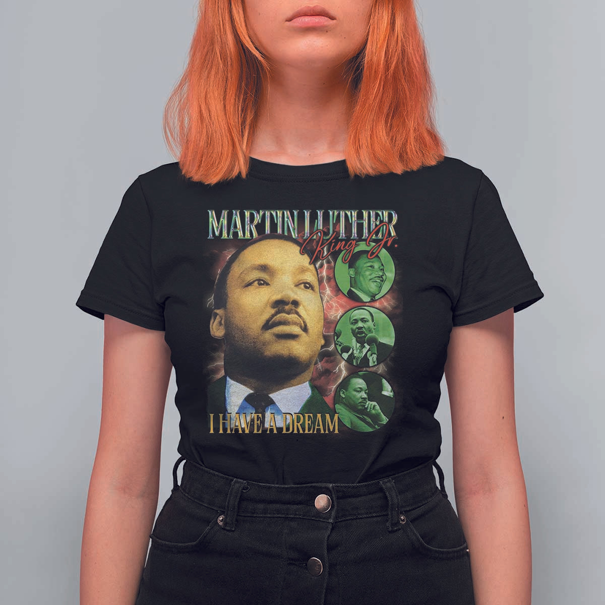 Martin Luther King Jr T Shirt For Women I Have A Dream MLK Day Black History