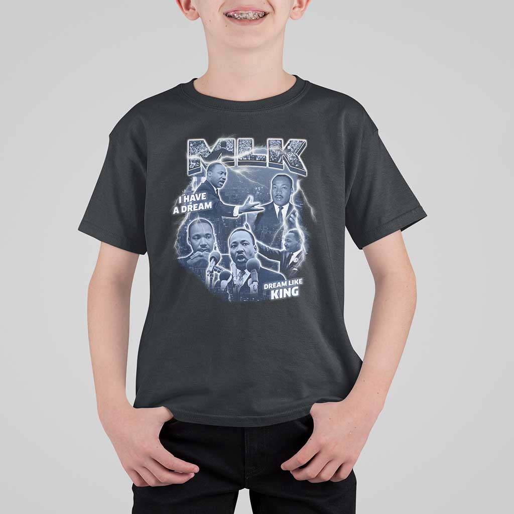 Martin Luther King Jr T Shirt For Kid I Have A Dream Like King MLK Day Black History