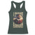 Martin Luther King Jr Racerback Tank Top I Have A Dream American Flag MLK Day Black History