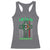 Irish Firefighter Racerback Tank Top Celtic Cross American Flag