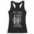 Funny Irish Viking Racerback Tank Top Irish Temper Viking Attitude