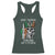 Funny Irish Viking Racerback Tank Top Irish Temper Viking Attitude