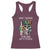 Funny Irish Viking Racerback Tank Top Irish Temper Viking Attitude