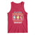 Funny Playing Pickleball Improves Memory Retro Tank Top