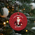 Funny Xmas Christmas Ornament I Don't Believe In You Either Angry Santa - Wonder Print Shop