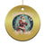 Xmas Sport Christmas Ornament Baseball Player Santa Smashing Through The Snow - Wonder Print Shop