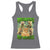 Funny Cat Meme Mewing Not Meowing Racerback Tank Top