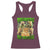 Funny Cat Meme Mewing Not Meowing Racerback Tank Top