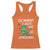 Funny Dinosaur Racerback Tank Top Sorry I Ate The Last Unicorn