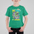 100th Day Of School T Shirt For Kid I Blasted Through 100 Days Dinosaur Astronaut - Wonder Print Shop