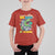 100th Day Of School T Shirt For Kid I Blasted Through 100 Days Dinosaur Astronaut - Wonder Print Shop