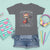 100th Day Of School T Shirt For Kid I Rocked 100 Days Funny Cat Play Guitar Rock Lover - Wonder Print Shop