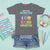 100th Day Of School T Shirt For Kid This Little Monster is 100 Days Smarter - Wonder Print Shop