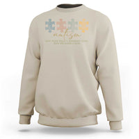 Autism Sweatshirt Fingerprint Autism Each One Makes A Mark