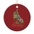 Cute Capybara Christmas Tree Christmas Ornament - Wonder Print Shop