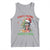 Funny Christmas Raccoon Tank Top Sorta Merry Sorta Feral Merry Trashmas