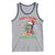 Funny Christmas Raccoon Tank Top Sorta Merry Sorta Feral Merry Trashmas