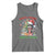 Funny Christmas Raccoon Tank Top Sorta Merry Sorta Feral Merry Trashmas