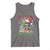 Funny Christmas Raccoon Tank Top Sorta Merry Sorta Feral Merry Trashmas