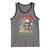 Funny Christmas Raccoon Tank Top Sorta Merry Sorta Feral Merry Trashmas