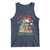 Funny Christmas Raccoon Tank Top Sorta Merry Sorta Feral Merry Trashmas