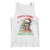 Funny Christmas Raccoon Tank Top Sorta Merry Sorta Feral Merry Trashmas