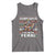 Funny Christmas Raccoon Tank Top Sorry Santa I've Been Feral