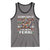 Funny Christmas Raccoon Tank Top Sorry Santa I've Been Feral