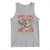 Funny Christmas Raccoon Tank Top Sorry Santa I've Been Feral Reindeer