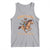 Funny Christmas Raccoon Tank Top Sorry Santa I've Been Feral Cowboy