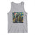 Christmas Starry Night Raccoon Tank Top