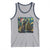 Christmas Starry Night Raccoon Tank Top