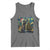 Christmas Starry Night Raccoon Tank Top