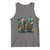 Christmas Starry Night Raccoon Tank Top