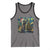 Christmas Starry Night Raccoon Tank Top