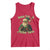 Irish You A Merry Xmas Tank Top Shamrock Santa Ireland Lucky