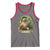 Irish Christmas Tank Top Nollaig Shona Duit Shamrock Santa Drinking Beer