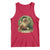 Irish Christmas Tank Top Nollaig Shona Duit Shamrock Santa Drinking Beer