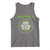 Irish Woman Pride Tank Top The Soul of A Witch Celtic Shamrock Feminist